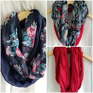5 infinity scarves